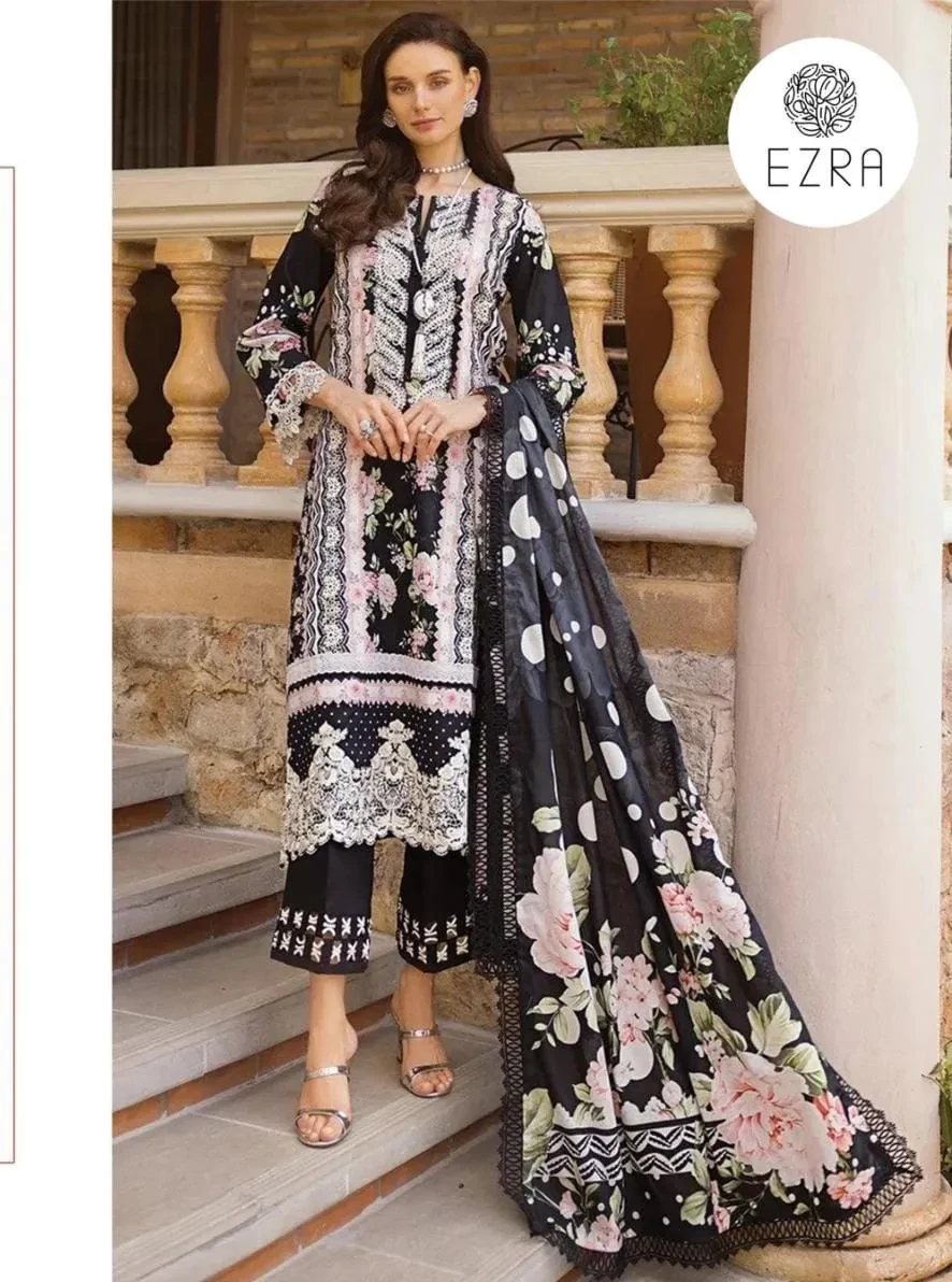 Love-India HIT DESIGN 1005 AB-Pure Cotton Pakistani Suits Catalog