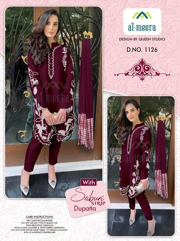 Love-India LUXURY PRET-Designer Georgette Readymade Pakistani Suit Catalog