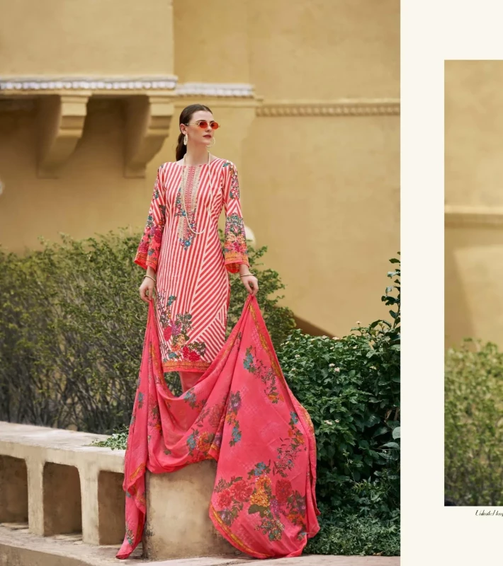 Ashtha- HANIA-Designer Pure Cotton Pakistani Suits Catalog